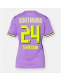Ženske Nogometnih dresov Borussia Dortmund Daniel Svensson #24 Tretji 2026-27 Kratki rokavi Ženske Nogometnih dresov Borussia Dortmund Daniel Svensson #24 Tretji 2026-27 Kratki rokavi
